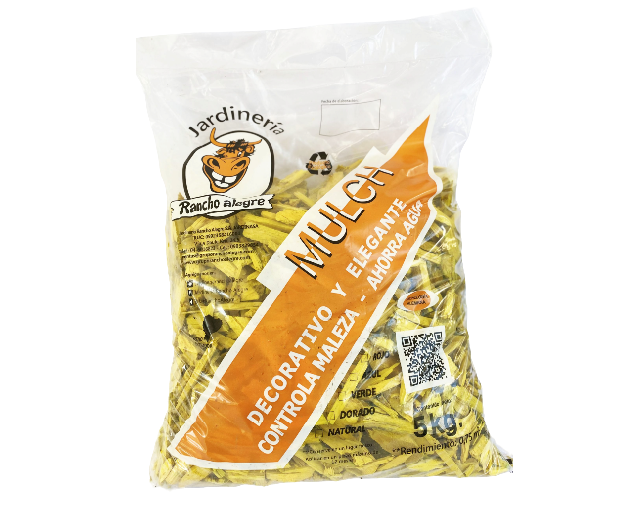 Abono Nitrogenado (200 gr) Jardineria Rancho Alegre